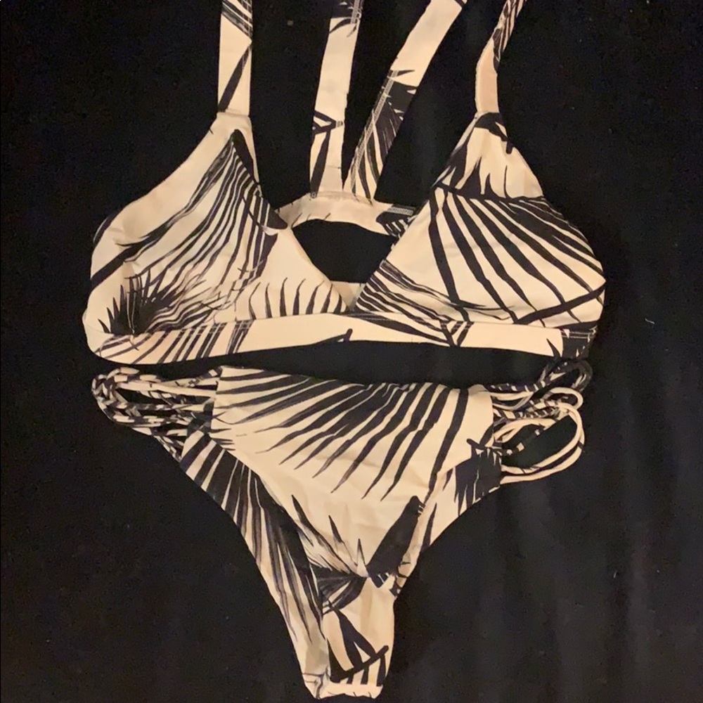 Mikoh Palm Tree Bathing Suit